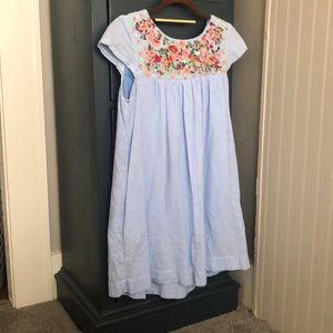 Anthropologie Embroidered and Beaded Dress